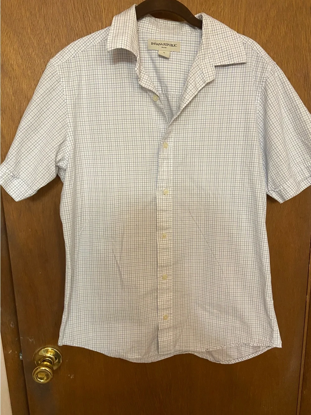 Men’s banana republic cotton shirt